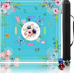 American Mahjong Bright Aqua Blue